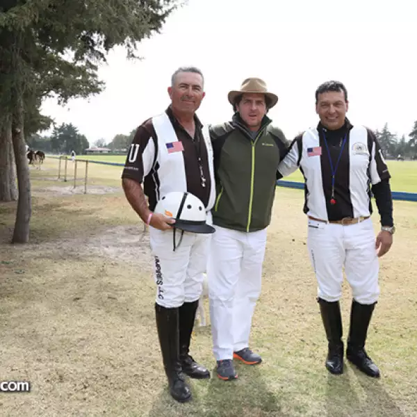Carlos Galindo, Guillermo Solórzano y Jorge Olivas