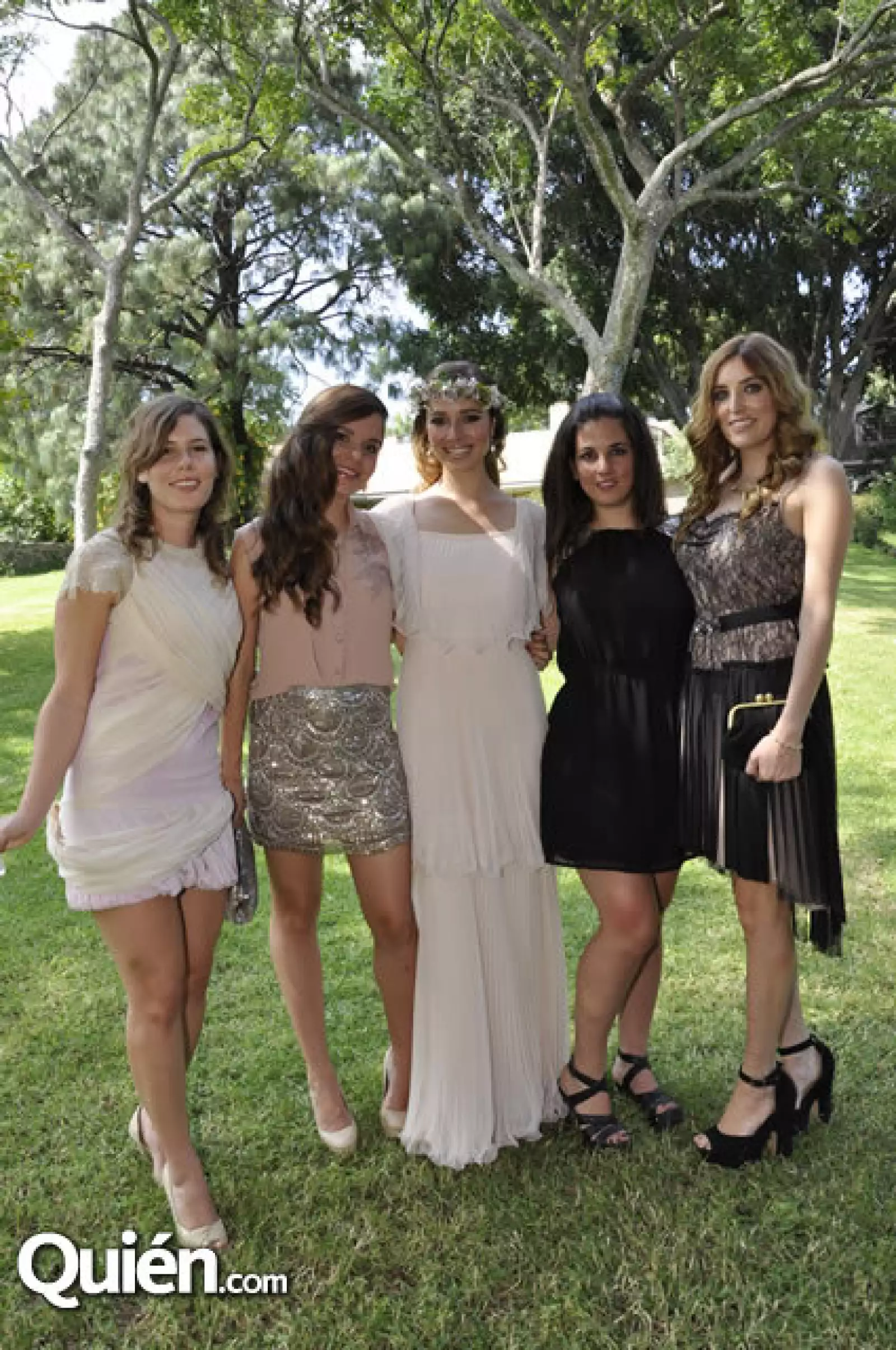 Camila Ochoa, María Cueva, Argelia García, Isa Ochoa y Sofía Lascurain