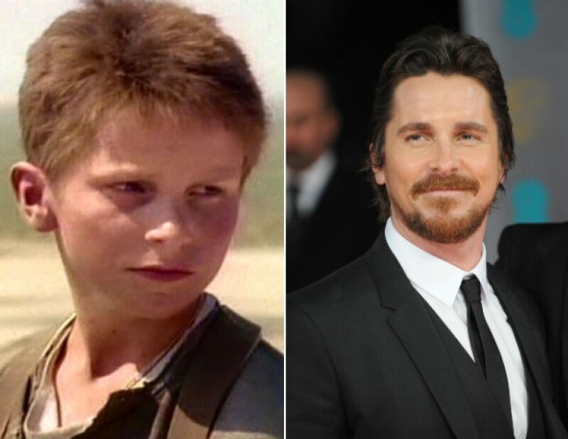 Christian Bale tuvo la suerte de debutar al lado de Spielberg.