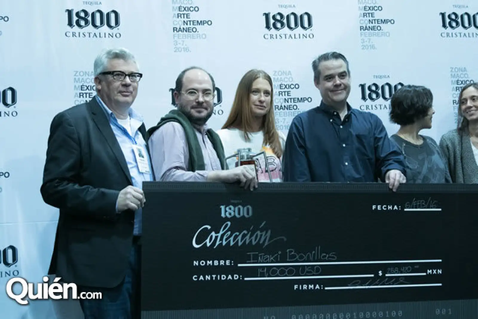 Fernando Corcero de la Lastra, Iñaki Monillas, Zélika García y Juan Domingo Beckmann