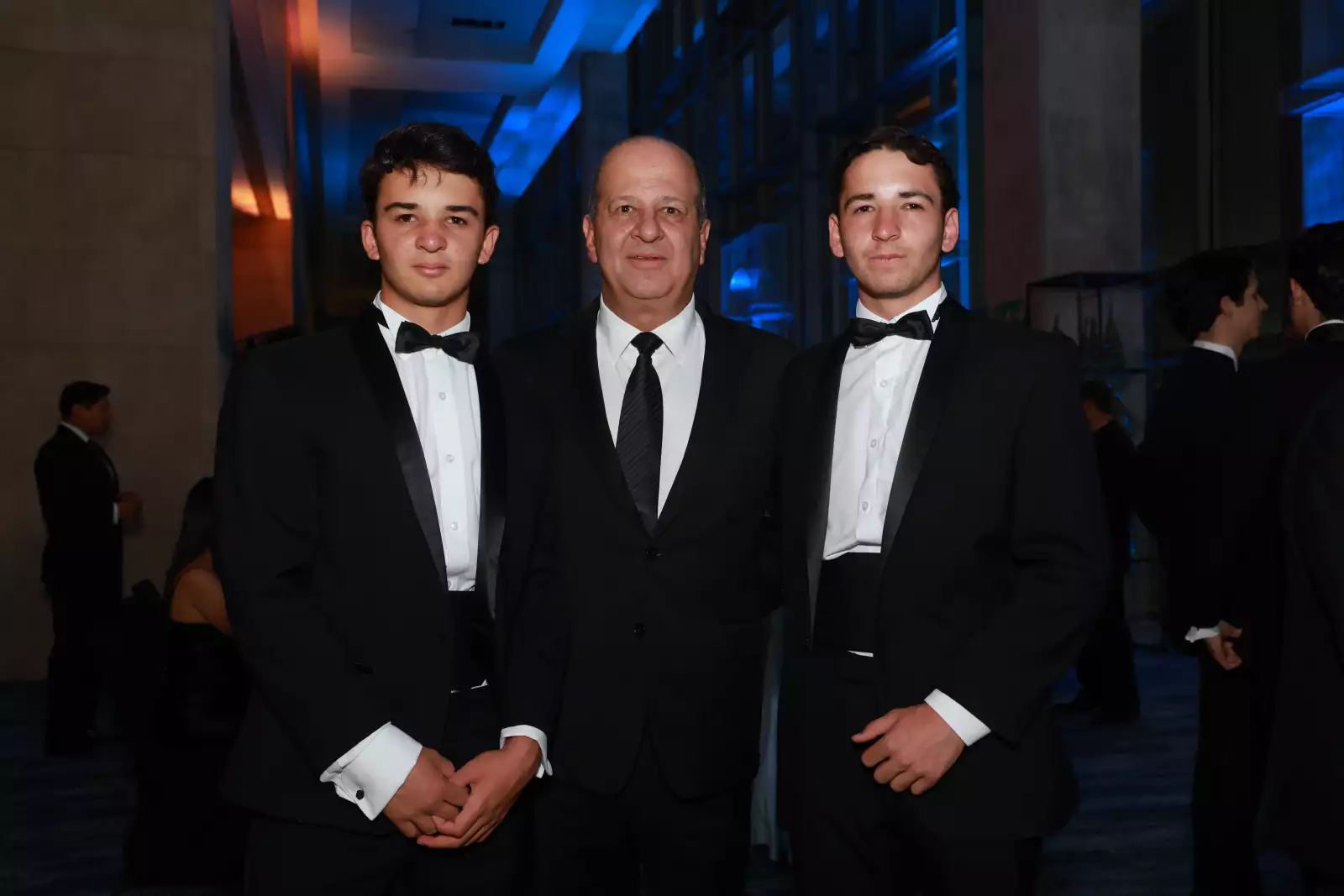 Franco , Héctor y Alonso Slim 