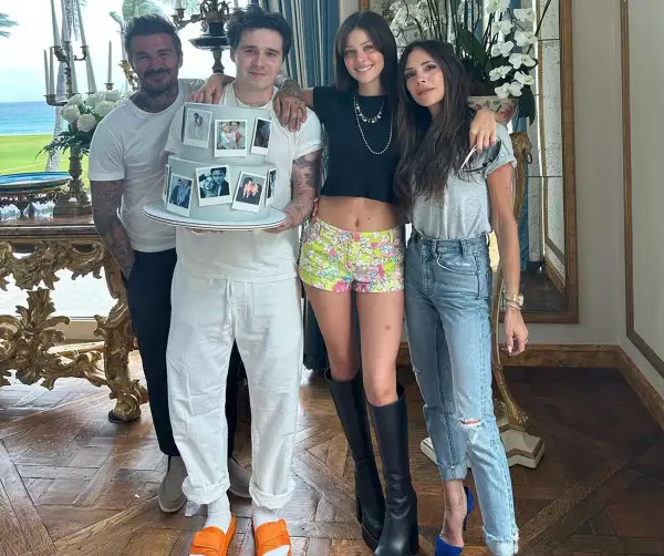 Brooklyn Beckham y Nicola Peltz celebraron su primer aniversario de bodas