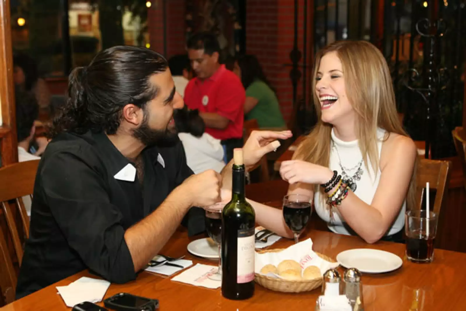 Sergio Gabriel y Pamela Jean.