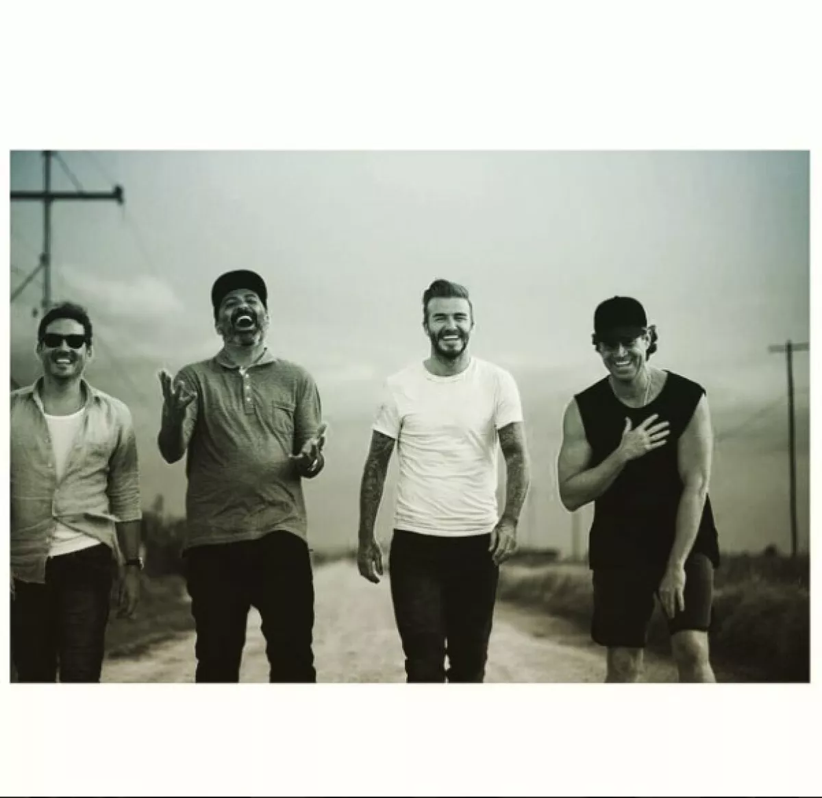 David se la pasó de lo mejor en México.