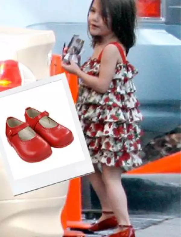 Mary janes, sus zapatos favoritos: ya sea con correa o pulsera.