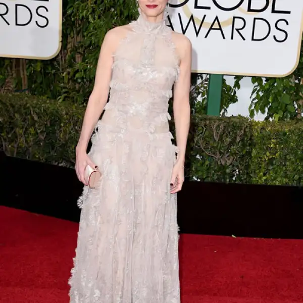 Amanda Peet en Alexander McQueen.
