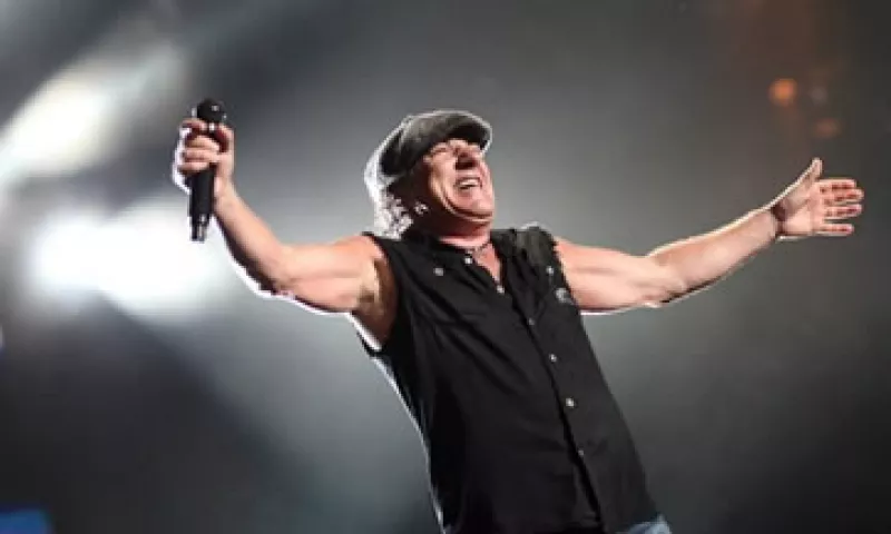 Brian Johnson, de 68 años, se unió a AC/DC en 1980, reemplazando al fallecido Bon Scott. (Foto: Getty Images)