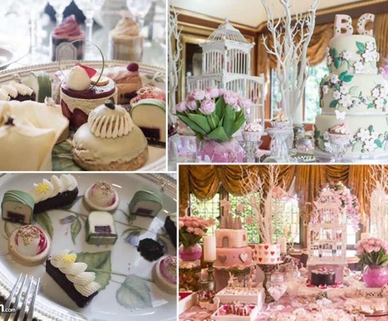Estos fueron algunos de los detalles que captamos del baby shower de Bárbara.