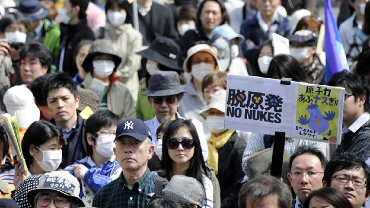 japoneses se manifestan