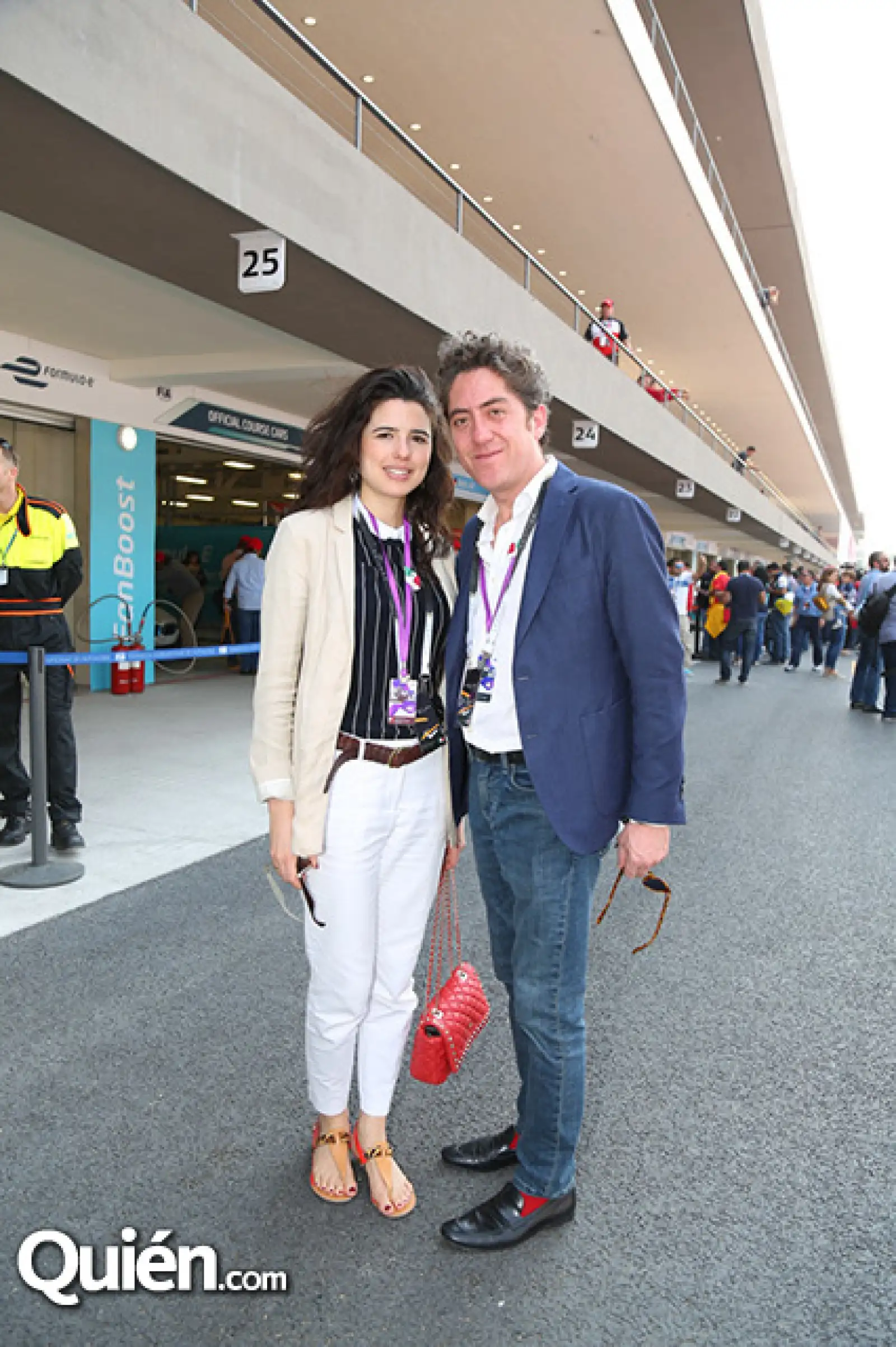 Carmen Fernández Santa Cruz y Juanito Ascencio