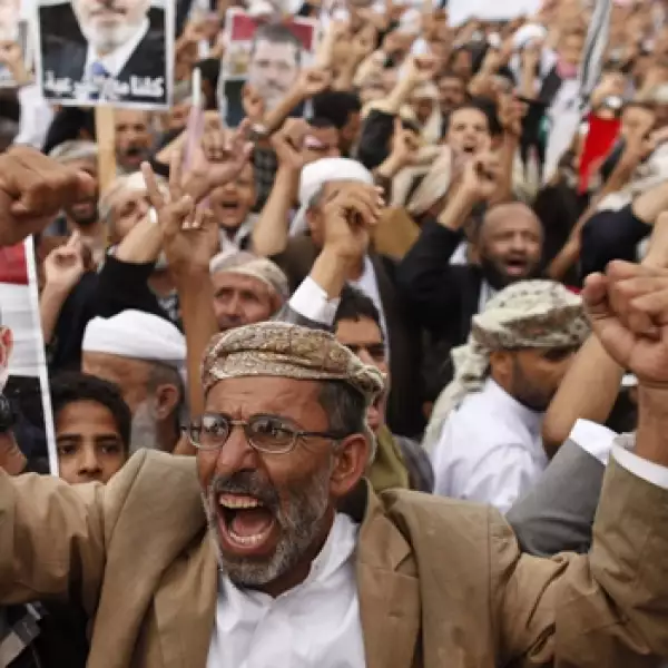 seguidores del presidente mohamed mursi