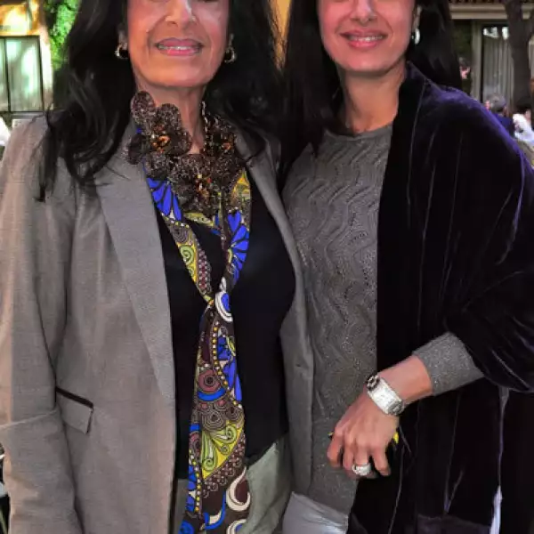 Gladys Hamdal de Kawas y Jhovanna Kawas de Zuraik