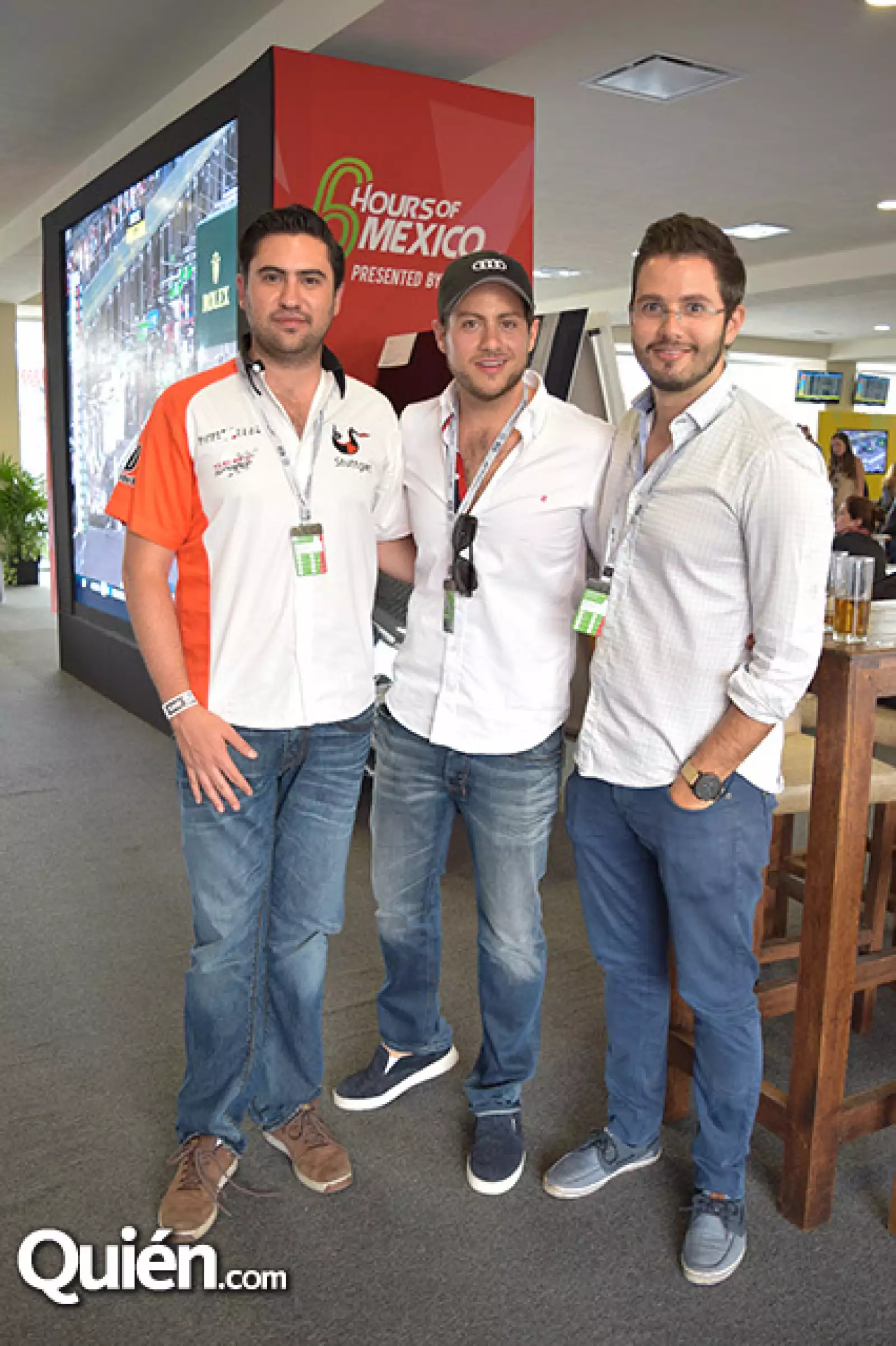 José Patiño, Alexis Uribe y Christian Torres Landa