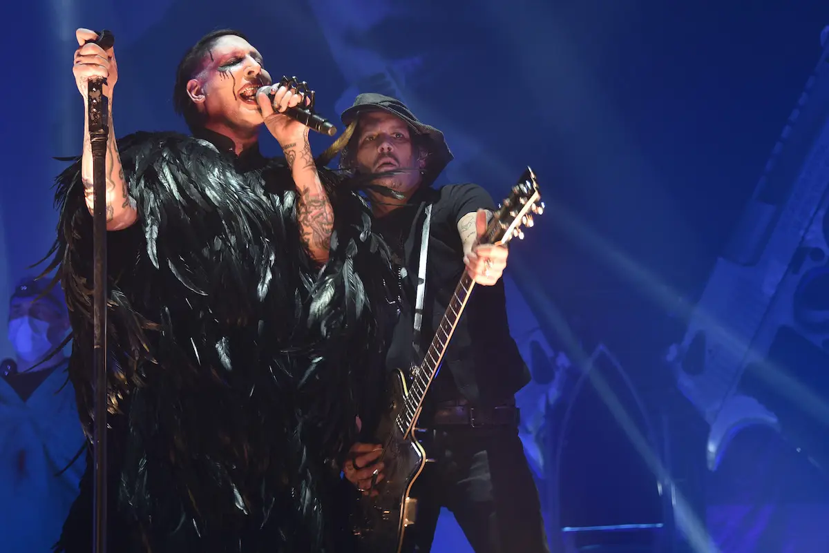 Marilyn Manson Performs At The SSE Arena, Wembley