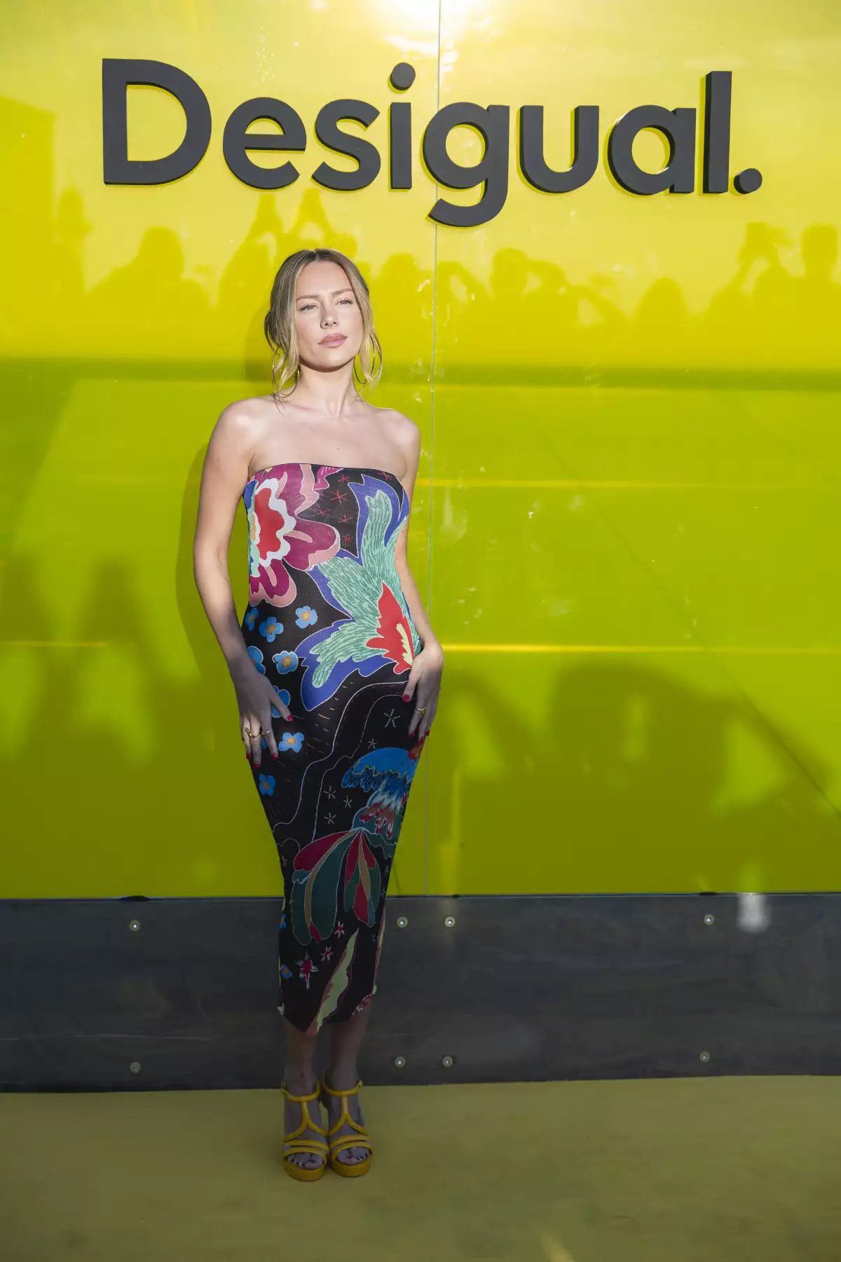 Celebrities Attend Desigual Fashion Show In Barcelona