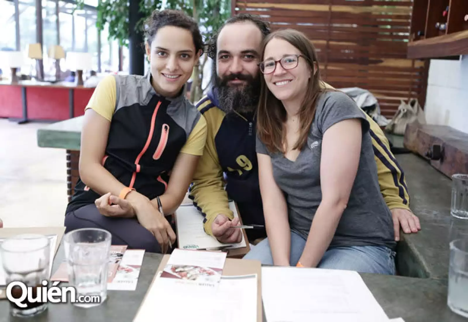 Juliana Rodante,Alfonso Tames y Lisa Ramón