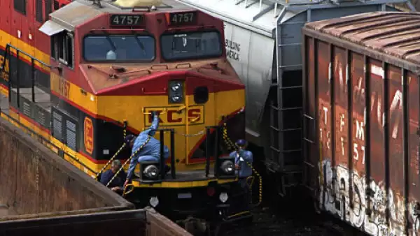 ferrocarril estacionado