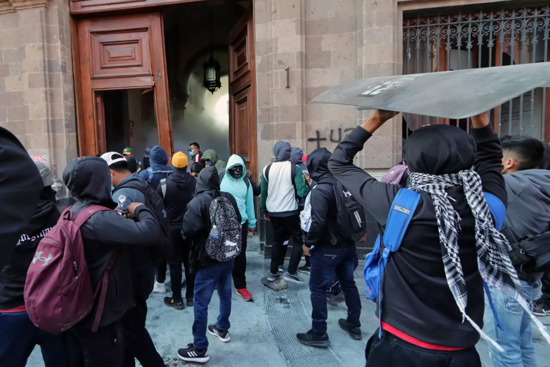 MEXICO-CRIME-AYOTZINAPA-PROTEST