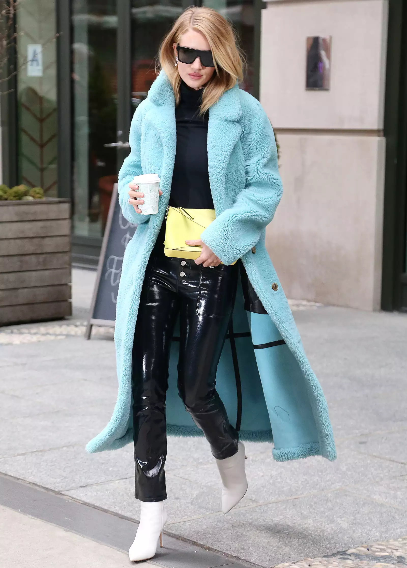 Rosie Huntington-Whiteley out and about, New York Fashion Week, USA - 09 Feb 2018