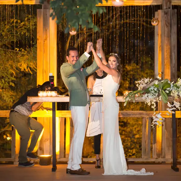 Boda civil de Lorena Véjar y José Ángel de la Garza