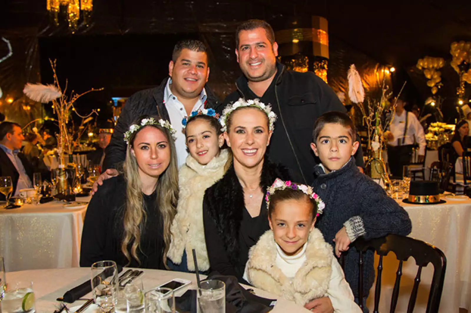 Jorge Matuk,Luis Carlos Yapur,Cecilia Yunkel,Valentina Blassom,Partricia,Blassom Yapur