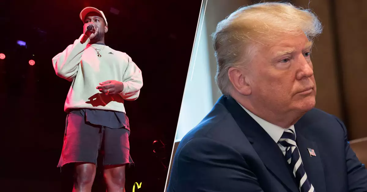 Kanye West y Donald Trump