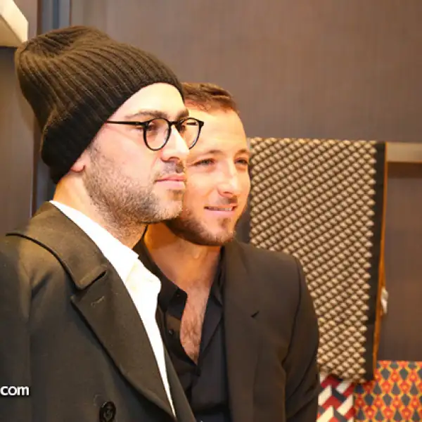 Pablo Coppola e Isaac Bissu