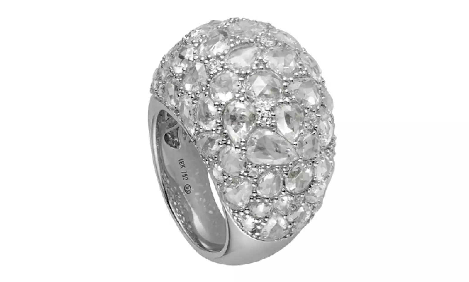 Este método fue muy practicado por los hindúes; tiene una base plana y una corona integrada por facetas triangulares que se levantan para formar un punto.