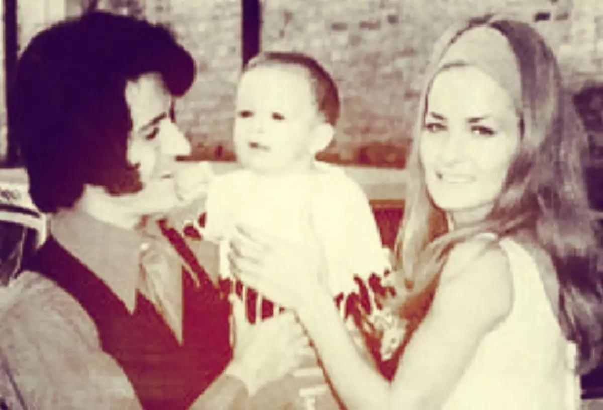 Luisito Rey, Luis Miguel y Marcela Basteri