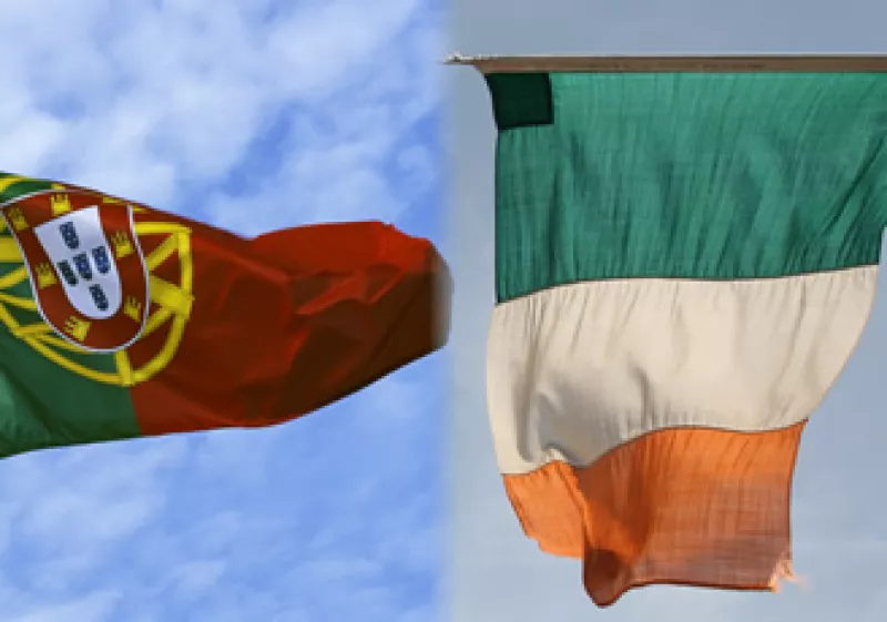 S&P ahora califica a Irlanda por encima de sus socios de la zona euro en problemas Portugal y Grecia, en línea con Fitch. (Foto: Photos to go)