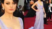 Mila Kunis en Elie Saab Haute Couture.