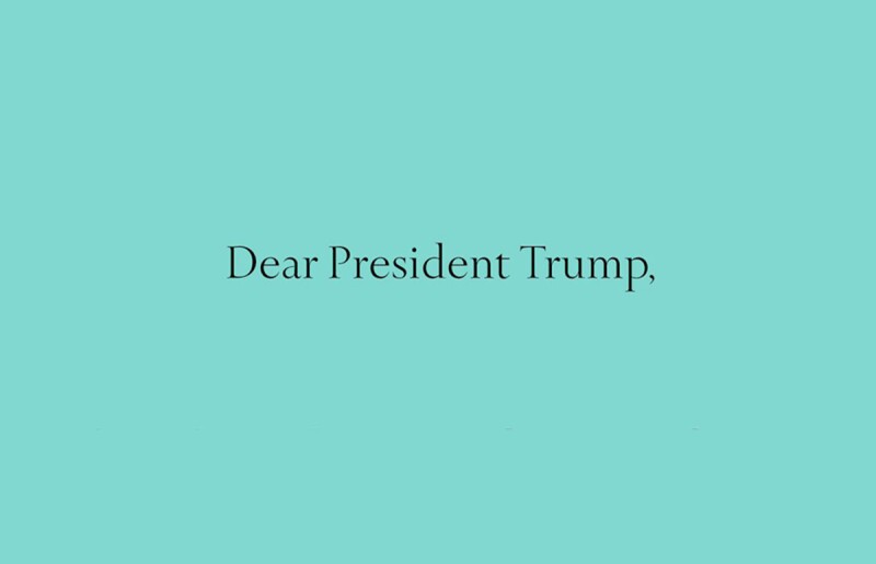 Dear President Trump