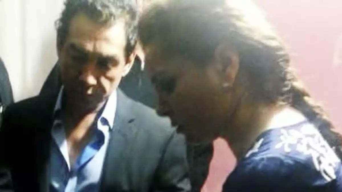 El exalcalde de Iguala José Luis Abarca y su esposa María de los Ángeles Pineda al ser detenidos en la Ciudad de México el pasado 4 de noviembre