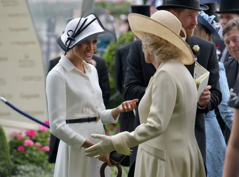 Meghan Markle y Camila Parker