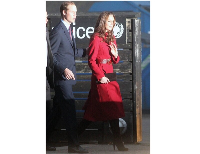 Kate y Guillermo visitaron un centro de distribución de UNICEF, lugar donde se desató el rumor.