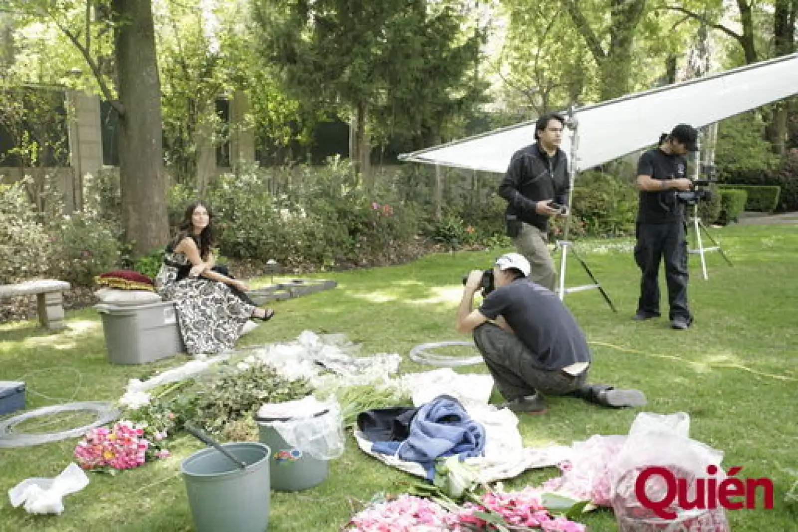 Aspectos backstage Elle