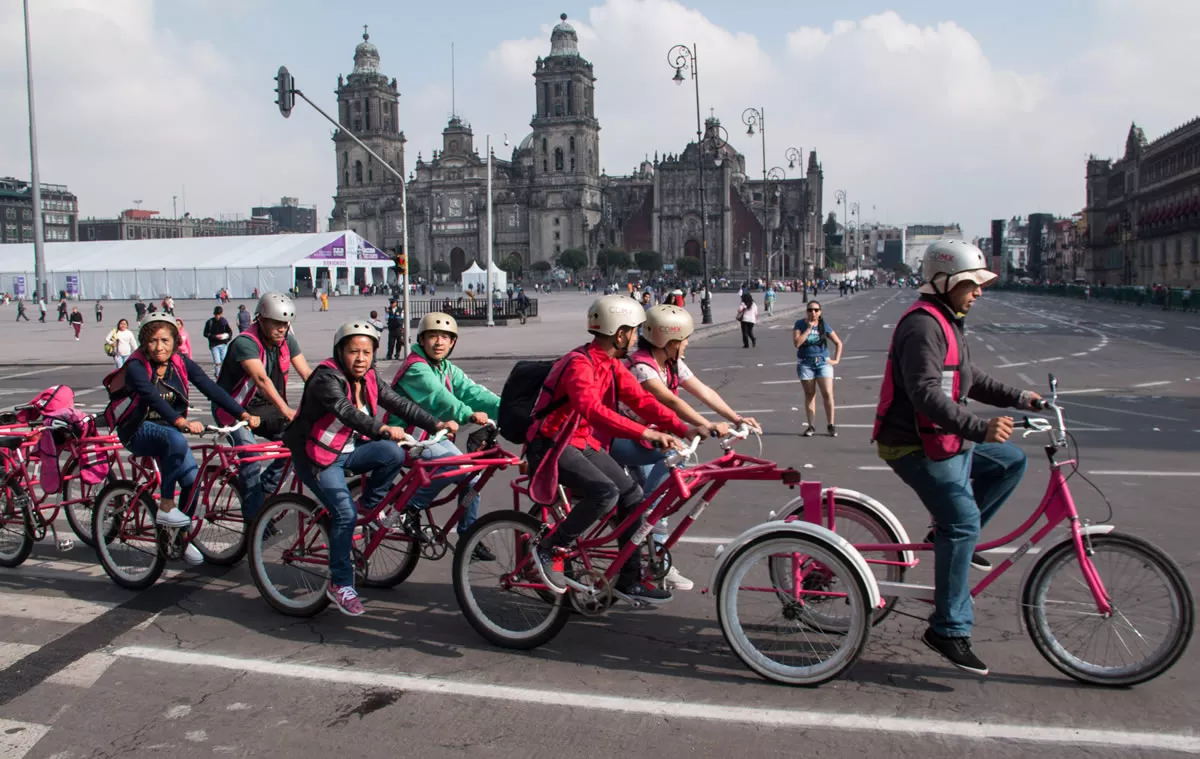 Ciclistas CDMX - infraestructura