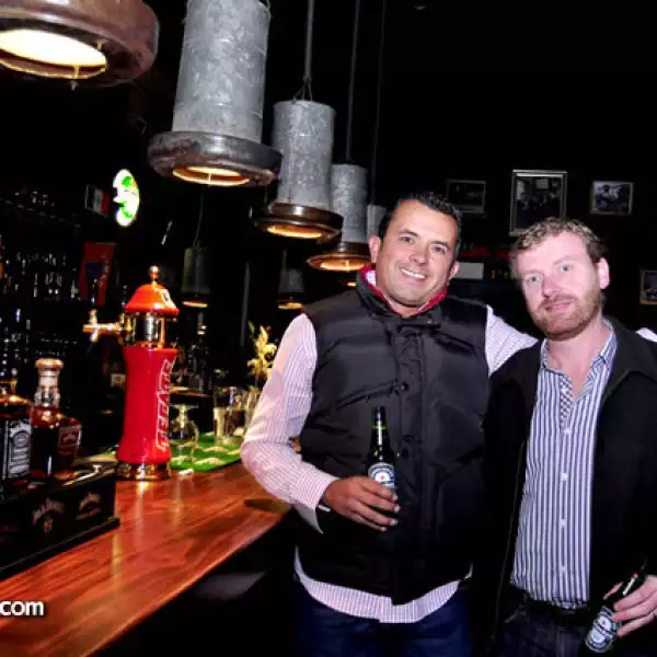 Jaime Muro y Eamonn Mcginnis