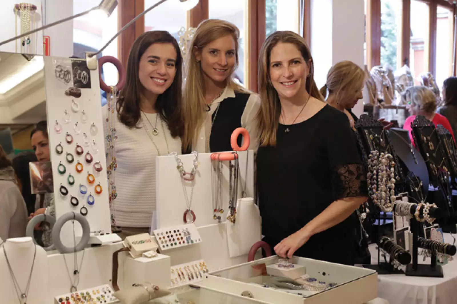 Vanessa Abreu,Pita León y Vanessa Drummond