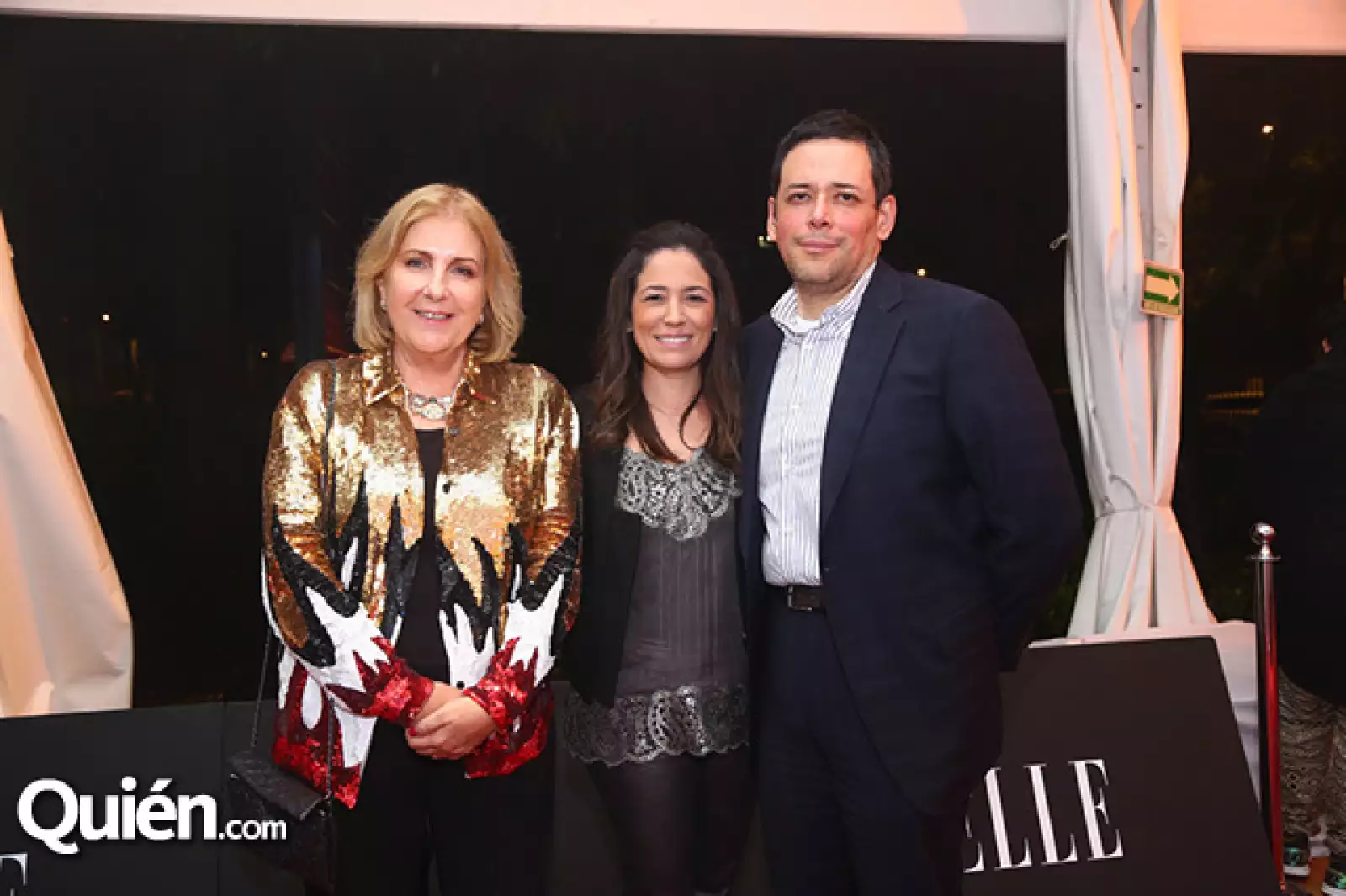 Maripaz Ocejo,Ivette y José Adolfo Murat