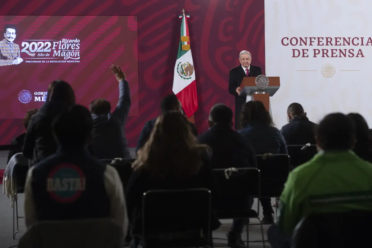 Conferencia del presidente este 10 de enero.