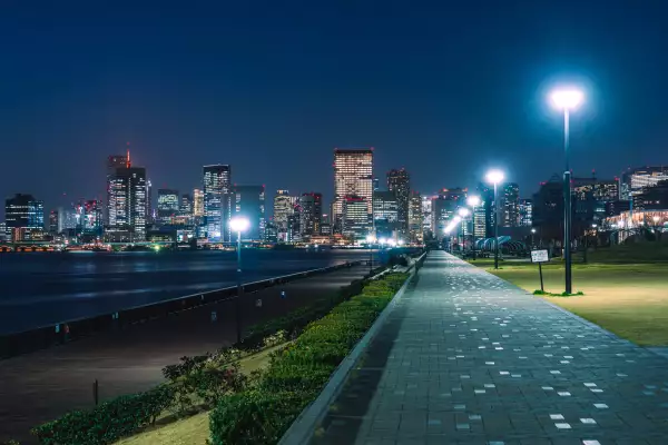 iluminación urbana