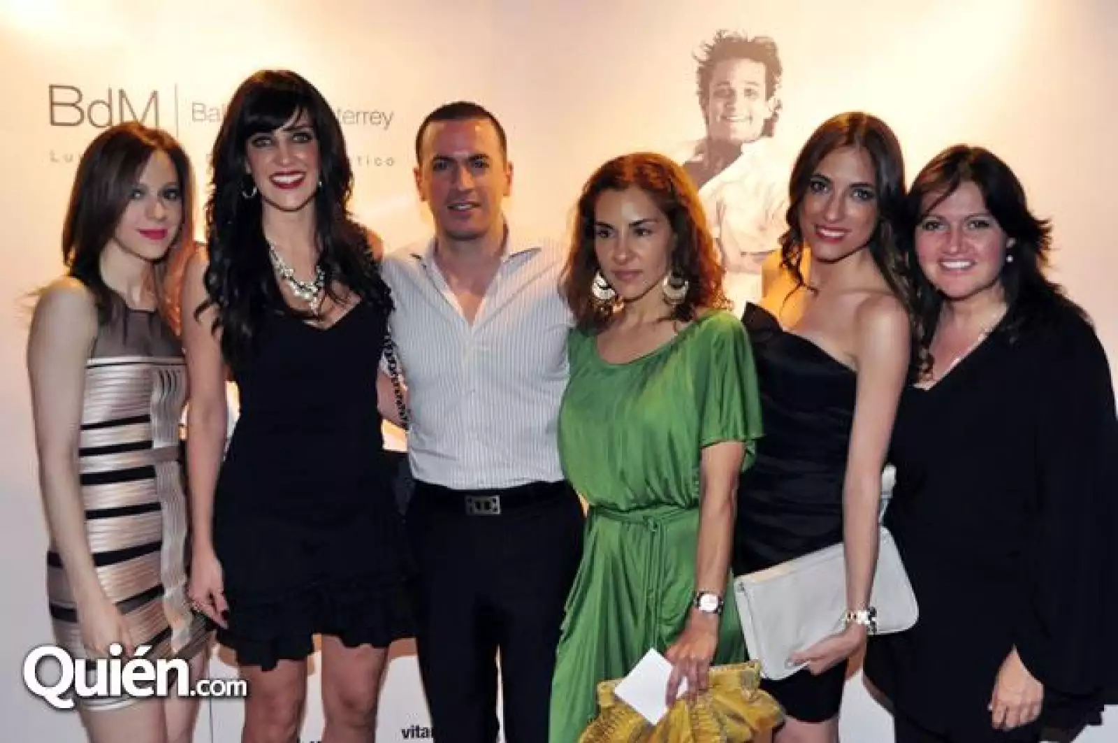 Eugenia de la Garza,Lilia Ortíz,Manuel Lasheras,Gaby Elizondo,Ana Cortéz y Tita Guajardo
