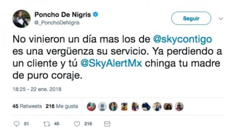Poncho de Nigris