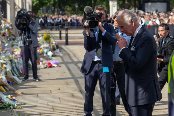 Charles Returns To London A King