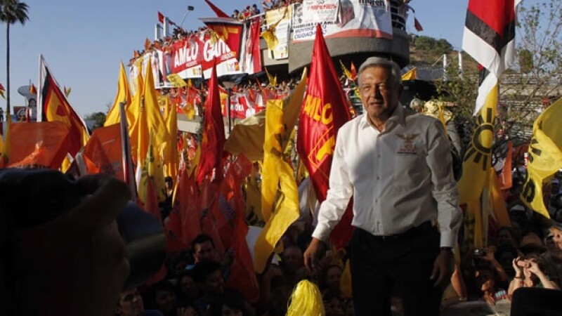 Lopez Obrador hace campaña en Sonora