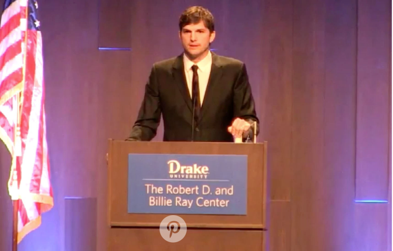 adshton kutcher speeach