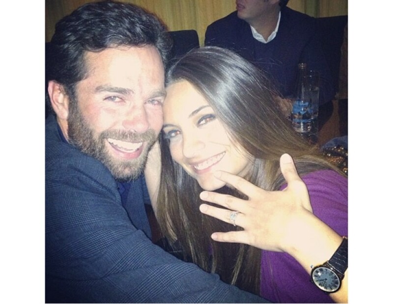 Ana Brenda y Alejandro Amaya se casaron en Las Vegas en abril pasado.