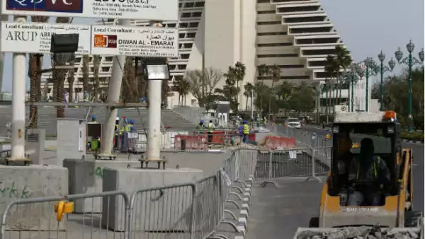 Trabajadores en Qatar 