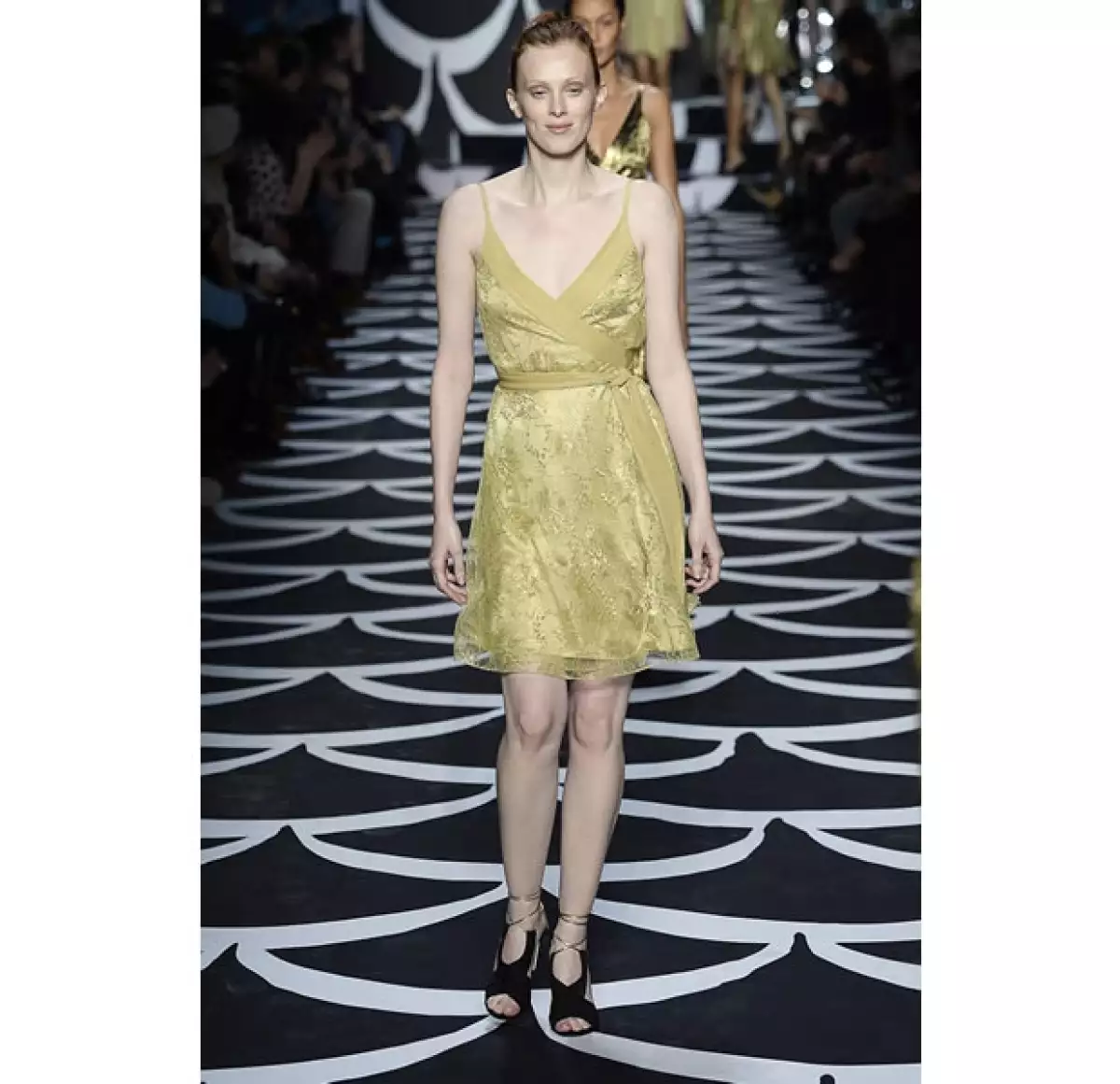 El vestido `wrap´ está inspirado en los outfits de las ballerinas.